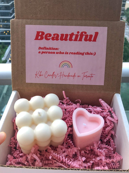 The Classic Bubble Candle Gift Box
